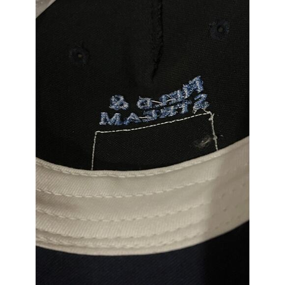 Field & Stream Snapback Trucker Hat Navy Blue White Saltwater Freshwater Fishing - Picture 5 of 6